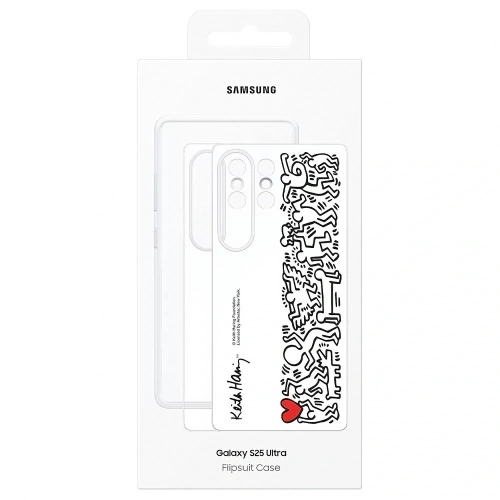 Etui Samsung Flipsuit do Galaxy S25 Ultra biały