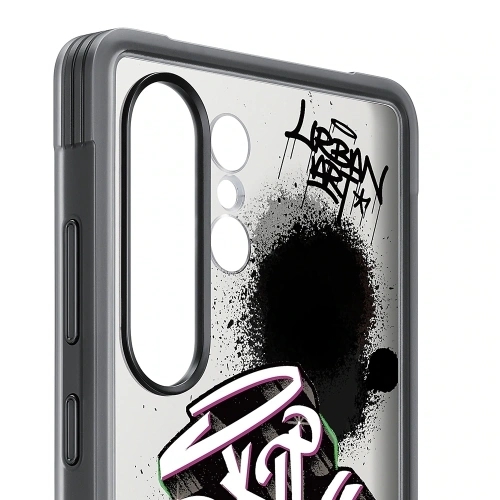 Etui Samsung Flipsuit Rugged do Galaxy S25 Ultra czarny