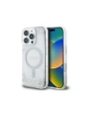 Etui Guess GUHMP16XRGRGES Apple iPhone 16 Pro Max hardcase Resin Gradient Glitter MagSafe stříbrný/silver