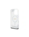 Hurtownia GSM - Guess GUHMP16XRGRGES Apple iPhone 16 Pro Max kemény tok Gyanta Átmeneti Csillogás MagSafe ezüst - GUE4359 - {ean13} - Hurt