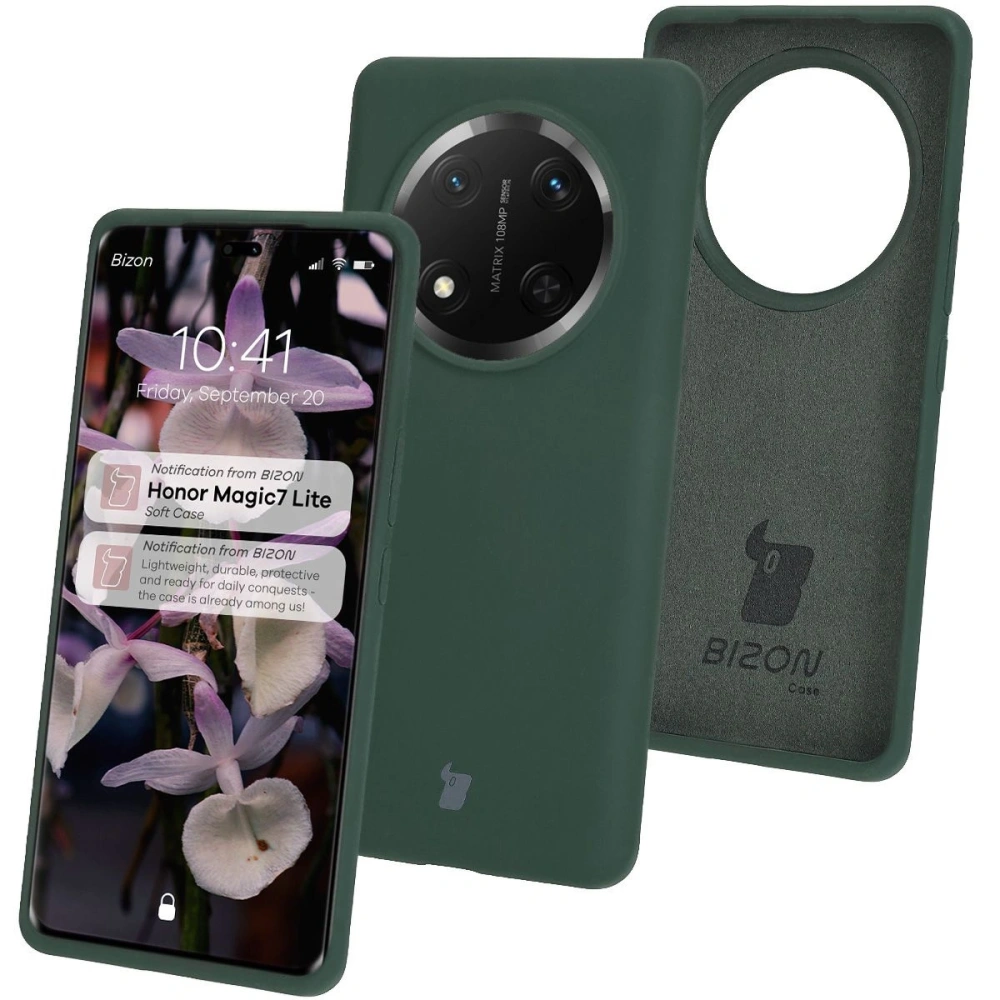 Hurtownia GSM - Bizon Soft Case Honor Magic7 Lite dunkelgrün - BIZ8559 - {ean13} - Hurt
