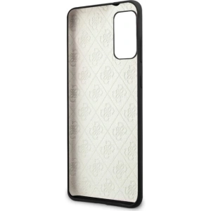 Hurtownia GSM - Etui Guess GUHCS67LS4GBK Samsung Galaxy S20+ Plus G985 black/czarny hard case Silicone 4G Tone On Tone - GUE492BLK - {ean13} - Hurt