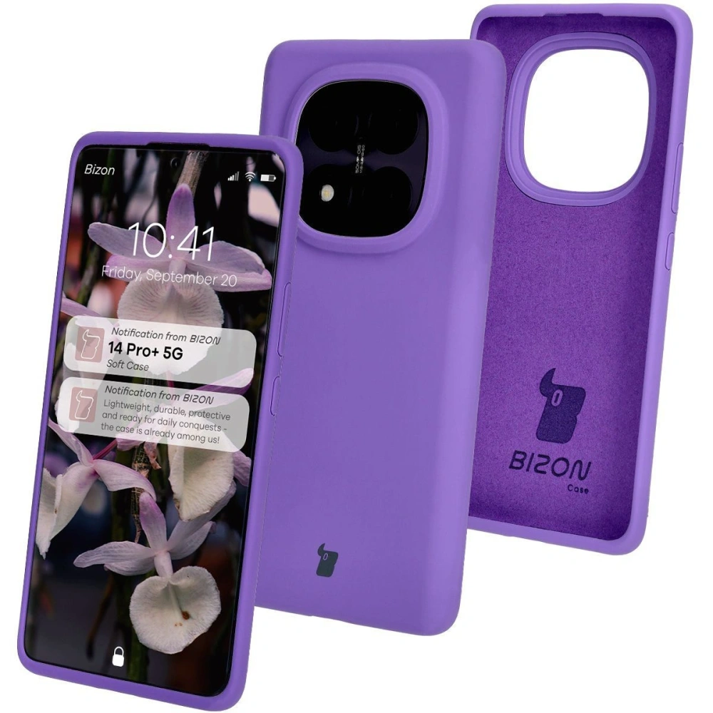 Hurtownia GSM - Bizon Soft Case Xiaomi Redmi Note 14 Pro Plus 5G violet - BIZ8561 - {ean13} - Hurt