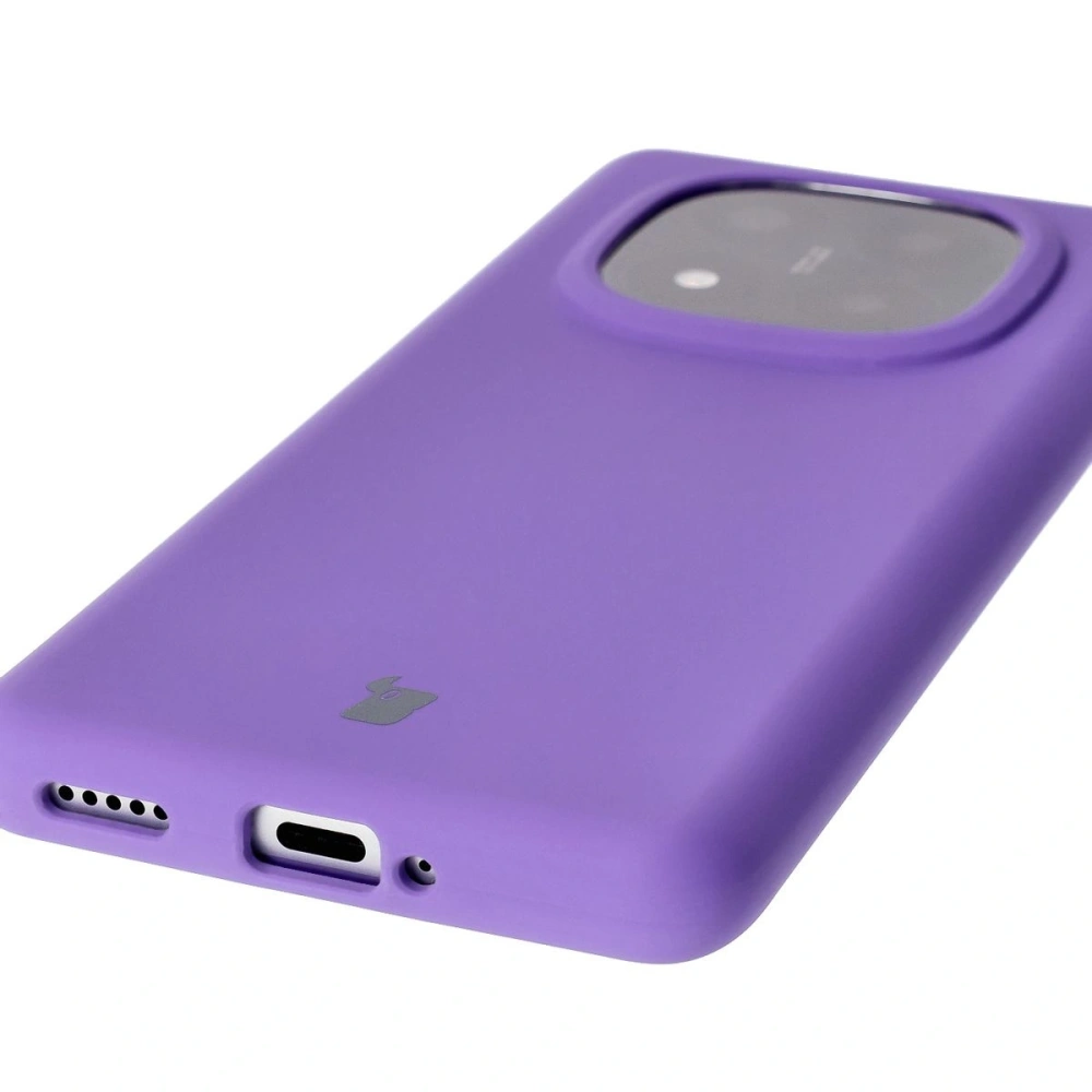 Hurtownia GSM - Silikonowe etui Bizon Soft Case do Xiaomi Redmi Note 14 Pro Plus 5G fioletowe - BIZ8561 - {ean13} - Hurt
