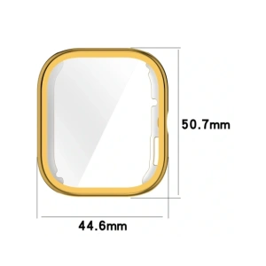 Hurtownia GSM - Etui s ochranou obrazovky Bizon Case Watch Felipe pro Xiaomi Redmi Watch 5 zlaté - BIZ8562 - {ean13} - Hurt