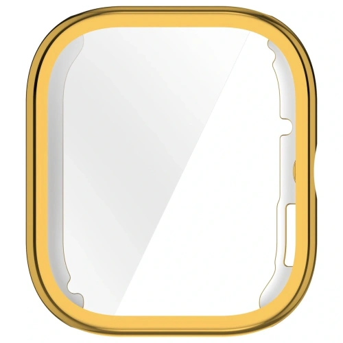 Etui z osłoną ekranu Bizon Case Watch Felipe do Xiaomi Redmi Watch 5 złote