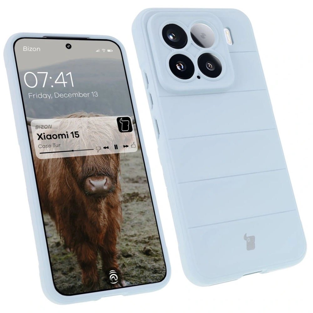Hurtownia GSM - Bizon Case Tur Xiaomi 15 bleu deschis - BIZ8566 - {ean13} - Hurt