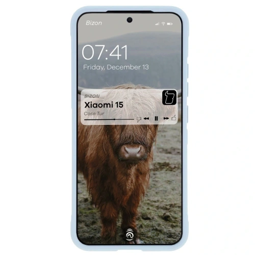 Pancerne etui Bizon Case Tur do Xiaomi 15 jasnoniebieskie