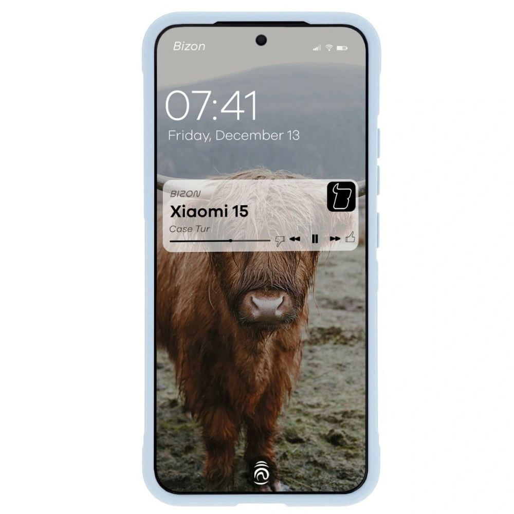 Hurtownia GSM - Bizon Case Tur Xiaomi 15 bleu deschis - BIZ8566 - {ean13} - Hurt
