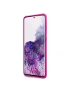 Hurtownia GSM - Etui Guess GUHCS67LS4GFU Samsung Galaxy S20+ Plus G985 fuksja/fuchsia hard case Silicone 4G Tone On Tone - GUE493FKS - {ean13} - Hurt