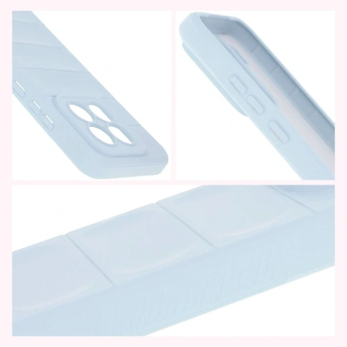 Pancerne etui Bizon Case Tur do Xiaomi 15 jasnoniebieskie