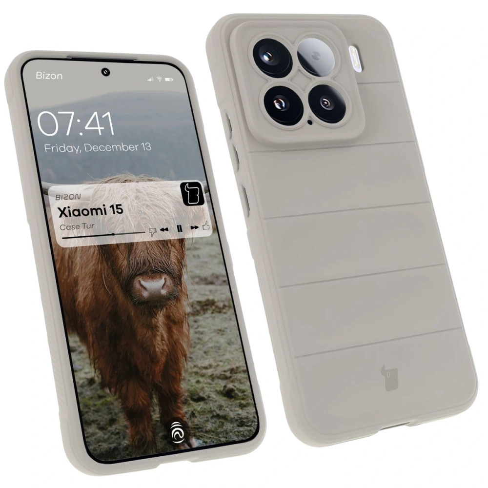 Hurtownia GSM - Pancéřové pouzdro Bizon Case Tur do Xiaomi 15 jasně šedé - BIZ8567 - {ean13} - Hurt