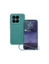 Hurtownia GSM - Silikonowe etui z pierścieniem magnetycznym Bizon Case Silicone Magnetic Sq do Xiaomi 15 ciemnozielone - BIZ8568 - {ean13} - Hurt