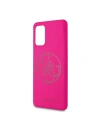 Hurtownia GSM - Etui Guess GUHCS67LS4GFU Samsung Galaxy S20+ Plus G985 fuksja/fuchsia hard case Silicone 4G Tone On Tone - GUE493FKS - {ean13} - Hurt