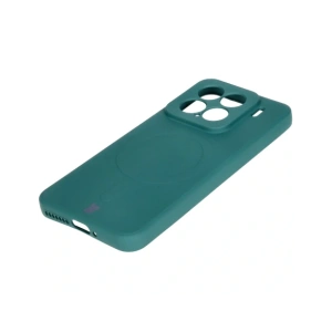 Hurtownia GSM - Bizon Case Silicone Magnetic Sq Xiaomi 15 verde închis - BIZ8568 - {ean13} - Hurt