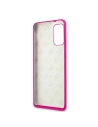 Hurtownia GSM - Etui Guess GUHCS67LS4GFU Samsung Galaxy S20+ Plus G985 fuksja/fuchsia hard case Silicone 4G Tone On Tone - GUE493FKS - {ean13} - Hurt