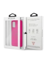 Hurtownia GSM - Etui Guess GUHCS67LS4GFU Samsung Galaxy S20+ Plus G985 fuksja/fuchsia hard case Silicone 4G Tone On Tone - GUE493FKS - {ean13} - Hurt