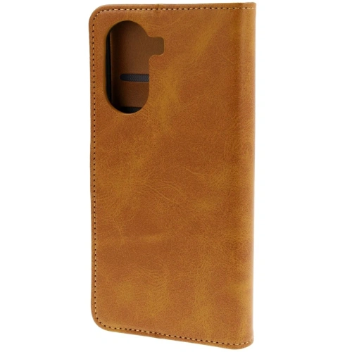 Etui z klapką Bizon Case Pocket do Xiaomi Poco X7 Pro brązowe
