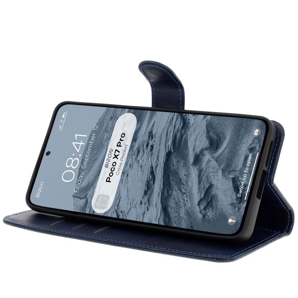 Hurtownia GSM - Bizon Case Pocket Xiaomi Poco X7 Pro albastru închis - BIZ8574 - {ean13} - Hurt