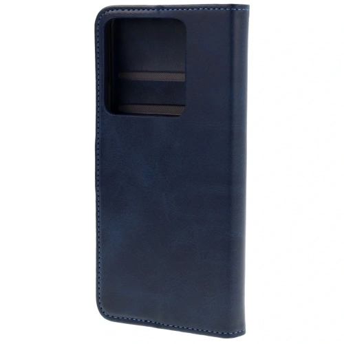 Etui z klapką Bizon Case Pocket do Xiaomi Redmi Note 14 5G / Poco M7 Pro 5G granatowe