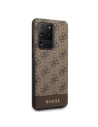Hurtownia GSM - Etui Guess GUHCS69G4GLBR Samsung Galaxy S20 Ultra G988 maro/brown hard case 4G Stripe Collection - GUE494BR - {ean13} - Hurt