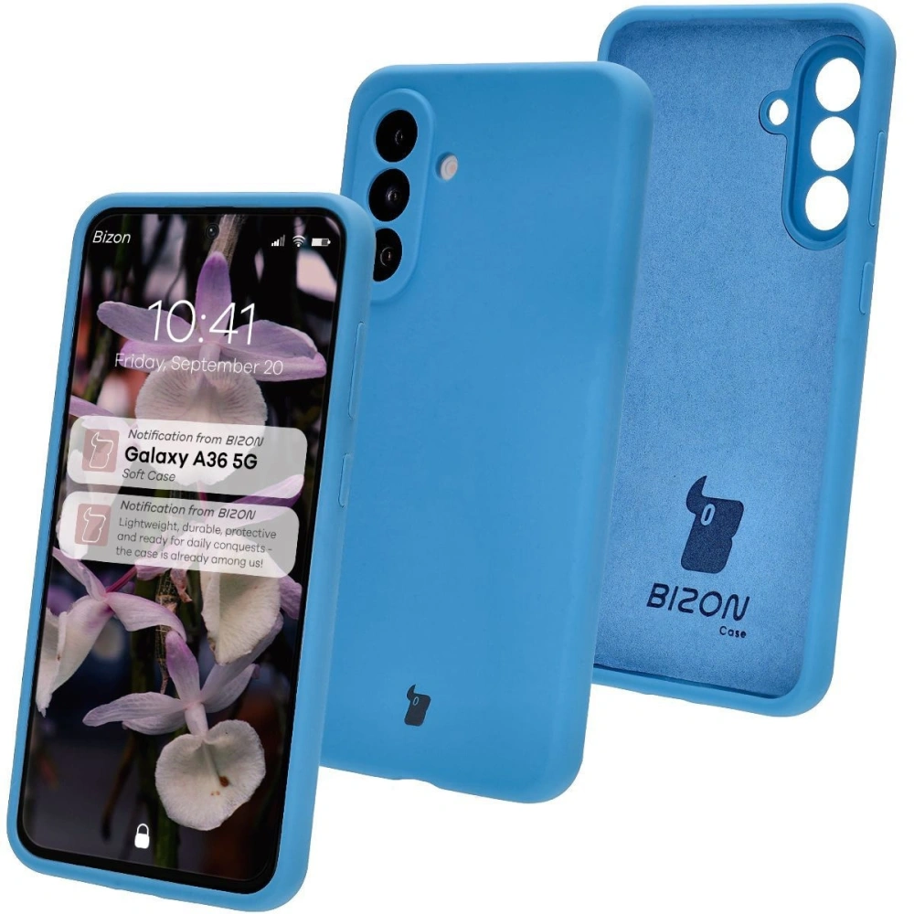 Hurtownia GSM - Silikonové pouzdro Bizon Soft Case pro Samsung Galaxy A36 5G modré - BIZ8580 - {ean13} - Hurt