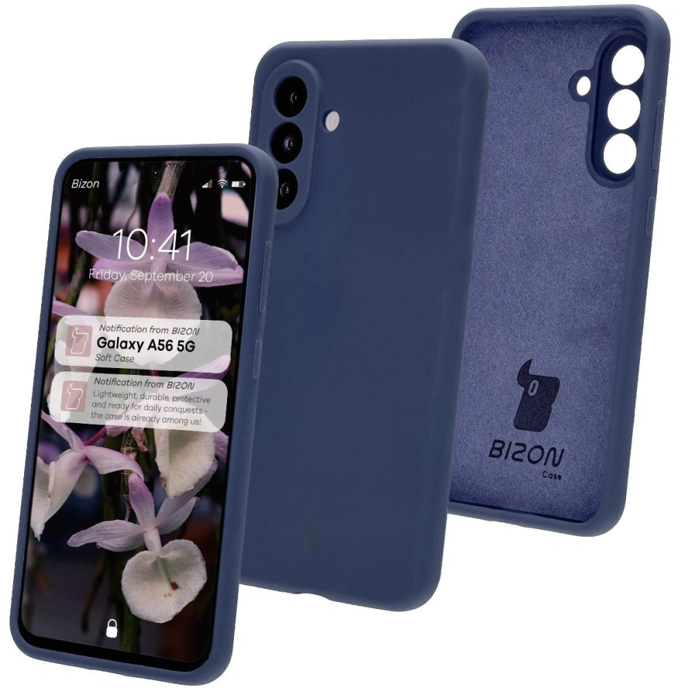 Wholesale Bizon Soft Case Samsung Galaxy A56 5G dark blue - BIZ8582 - {ean13} - Hurt