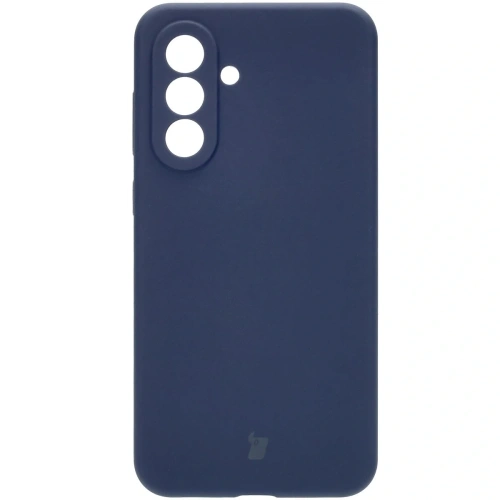 Silikonowe etui Bizon Soft Case do Samsung Galaxy A56 5G ciemnoniebieskie