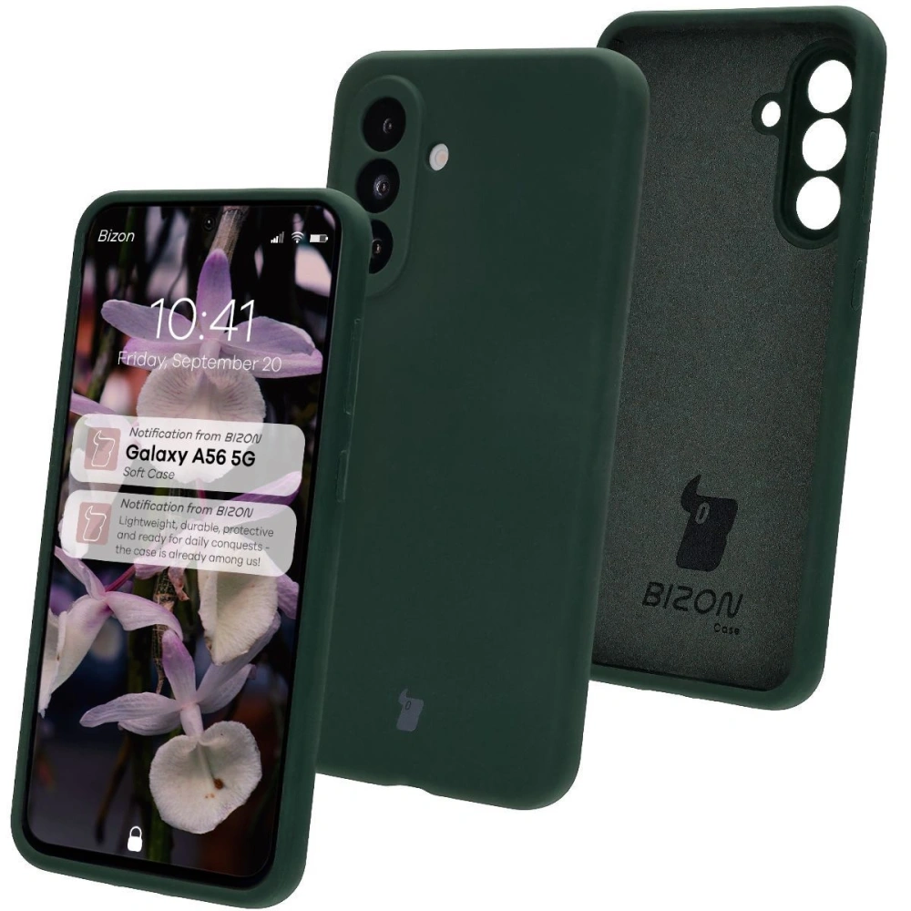 Wholesale Bizon Soft Case Samsung Galaxy A56 5G dark green - BIZ8583 - {ean13} - Hurt
