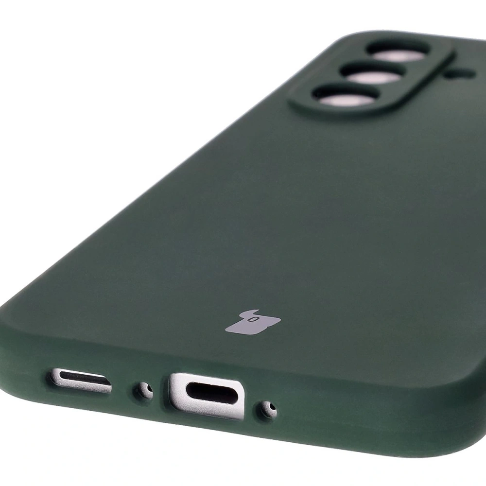 Hurtownia GSM - Silikonowe etui Bizon Soft Case do Samsung Galaxy A56 5G ciemnozielone - BIZ8583 - {ean13} - Hurt