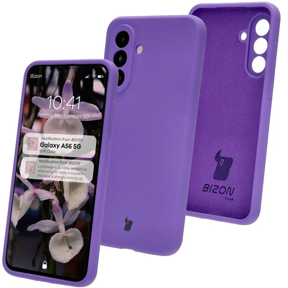 Wholesale Bizon Soft Case Samsung Galaxy A56 5G purple - BIZ8585 - {ean13} - Hurt