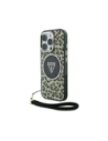 Hurtownia GSM - Etui Guess HC IML Leopard Triangle Cord Strap do Apple iPhone 16 Pro MagSafe hnědý - GUE4360 - {ean13} - Hurt