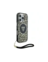 Hurtownia GSM - Etui Guess HC IML Leopard Triangle Cord Strap do Apple iPhone 16 Pro MagSafe hnědý - GUE4360 - {ean13} - Hurt