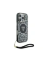 Hurtownia GSM - Etui Guess HC IML Leopard Triangle Cord Strap do Apple iPhone 16 Pro MagSafe czarny - GUE4361 - {ean13} - Hurt