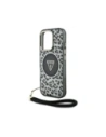 Hurtownia GSM - Etui Guess HC IML Leopard Triangle Cord  Strap do iPhone 16 Pro MagSafe czarny - GUE4361 - {ean13} - Hurt