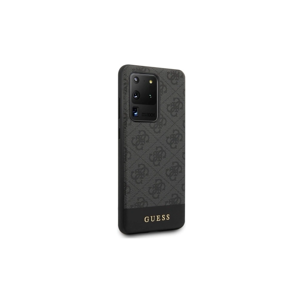 Wholesale Guess GUHCS69G4GLGR Samsung Galaxy S20 Ultra G988 grey hard case 4G Stripe Collection - GUE495GRY - {ean13} - Hurt