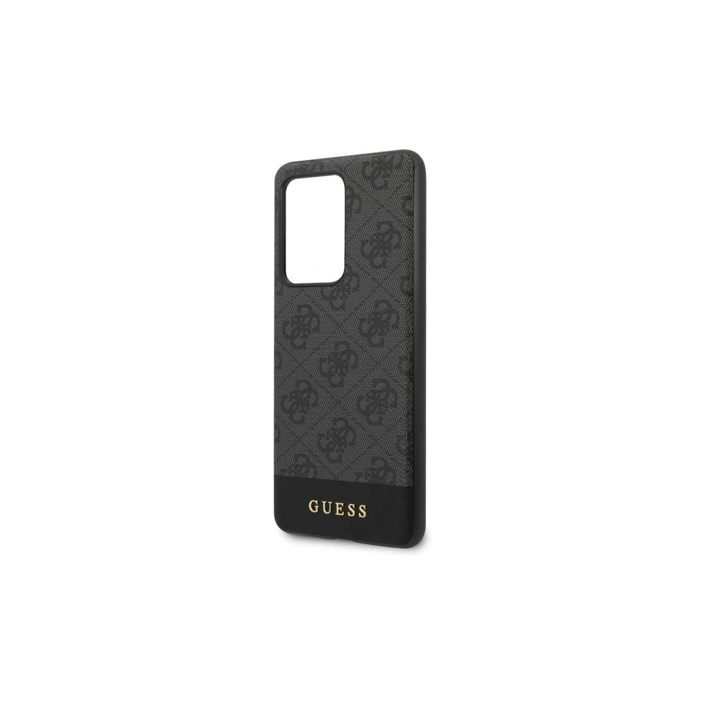 Hurtownia GSM - Etui Guess GUHCS69G4GLGR Samsung Galaxy S20 Ultra G988 gri/hard case 4G Stripe Collection - GUE495GRY - {ean13} - Hurt