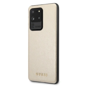 Hurtownia GSM - Guess Samsung Case GUHCS69IGLGO Galaxy S20 Ultra G988 gold/gold hartes Case Iridescent - GUE496GLD - {ean13} - Hurt