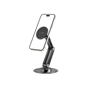 Hurtownia GSM - Uchwyt na biurko z blaszkami magnetickými Tech-Protect DPT100 Universal Magnetic MagSafe Phone Desktop Stand Černý - THP3908 - {ean13} - Hurt