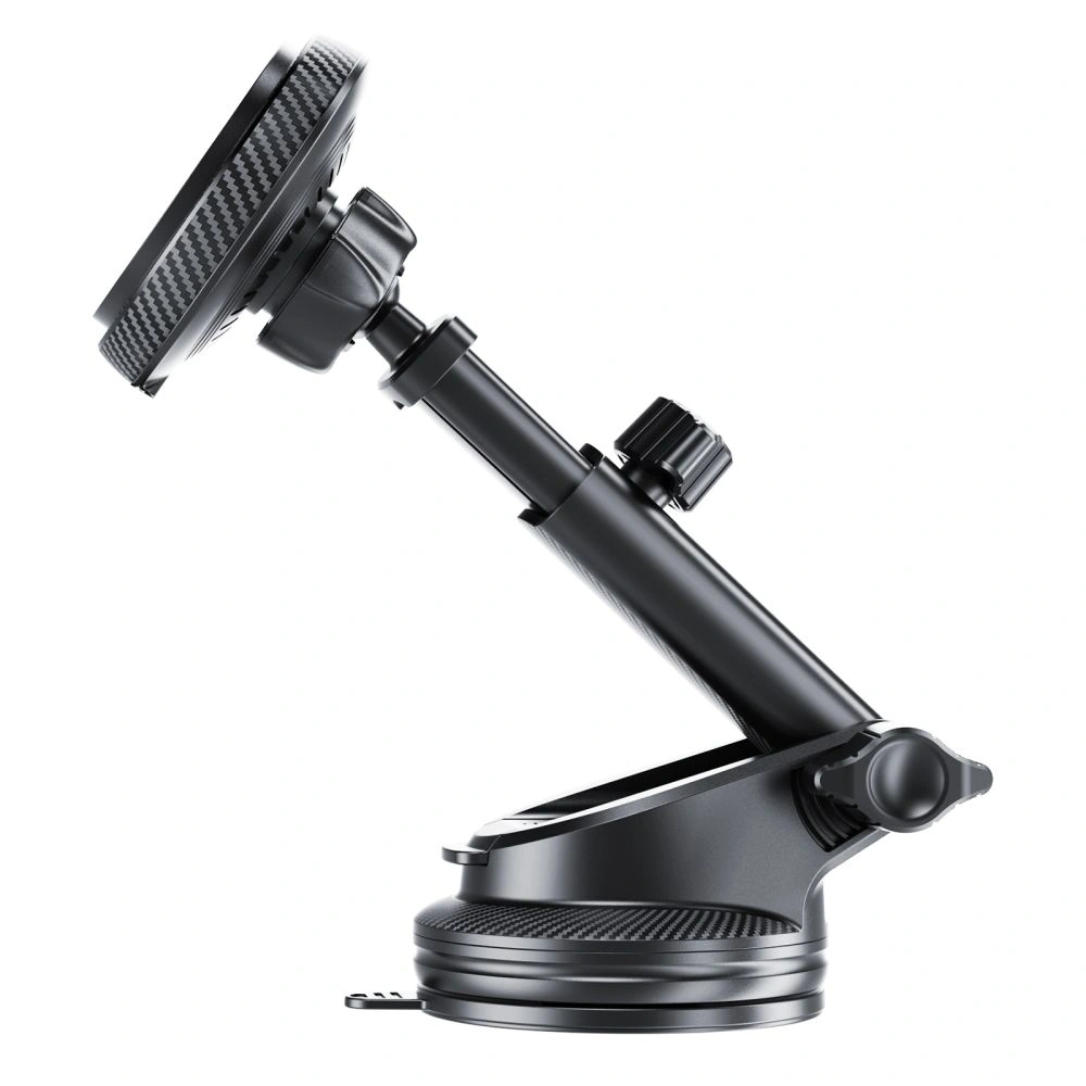 Hurtownia GSM - Upevnění do auta na kokpit / sklo / do mřížky s nabíječkou 15W + 2x magnetické destičky Tech-Protect MM15W-V4 Magnetic MagSafe Upevnění do auta na palubní desku a ventilaci bezdrátová nabíječka 15W černá - THP3910 - {ean13} - Hurt