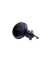 Hurtownia GSM - Upevnění do auta na kokpit / sklo / do mřížky s nabíječkou 15W + 2x magnetické destičky Tech-Protect MM15W-V4 Magnetic MagSafe Upevnění do auta na palubní desku a ventilaci bezdrátová nabíječka 15W černá - THP3910 - {ean13} - Hurt