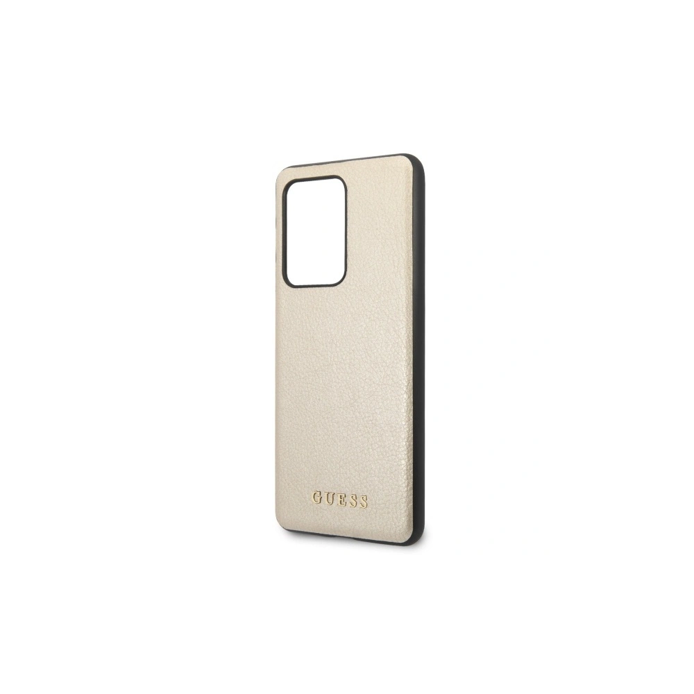 Hurtownia GSM - Etui Guess GUHCS69IGLGO Samsung Galaxy S20 Ultra G988 zlatý/zlatá tvrdý obal Iridescent - GUE496GLD - {ean13} - Hurt