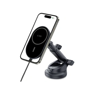 Wholesale Tech-Protect MM15W-V6 Magnetic MagSafe Dashboard & Vent Car Mount Wireless Charger 15W Black - THP3911 - {ean13} - Hurt