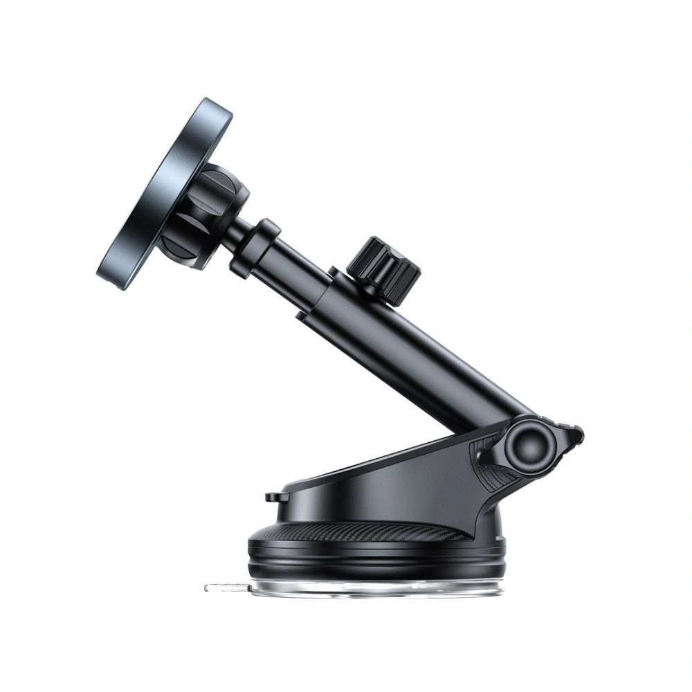 Hurtownia GSM - Uchwyt samochodowy na kokpit / szybę / do kratki z ładowarką 15W + 2x blaszki magnetyczne Tech-Protect MM15W-V5 Magnetic MagSafe Dashboard & Vent Car Mount Wireless Charger 15W Black - THP3912 - {ean13} - Hurt