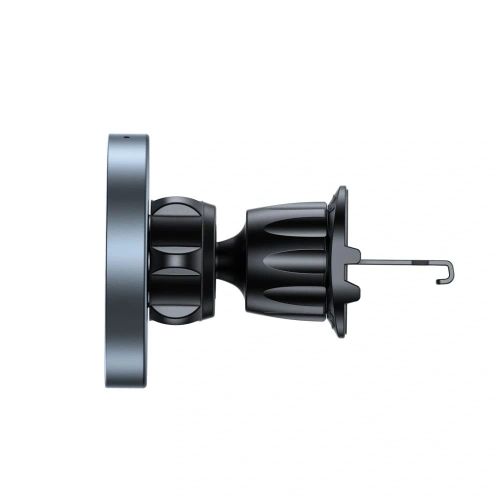 Uchwyt samochodowy na kokpit / szybę / do kratki z ładowarką 15W + 2x blaszki magnetyczne Tech-Protect MM15W-V5 Magnetic MagSafe Dashboard & Vent Car Mount Wireless Charger 15W Black