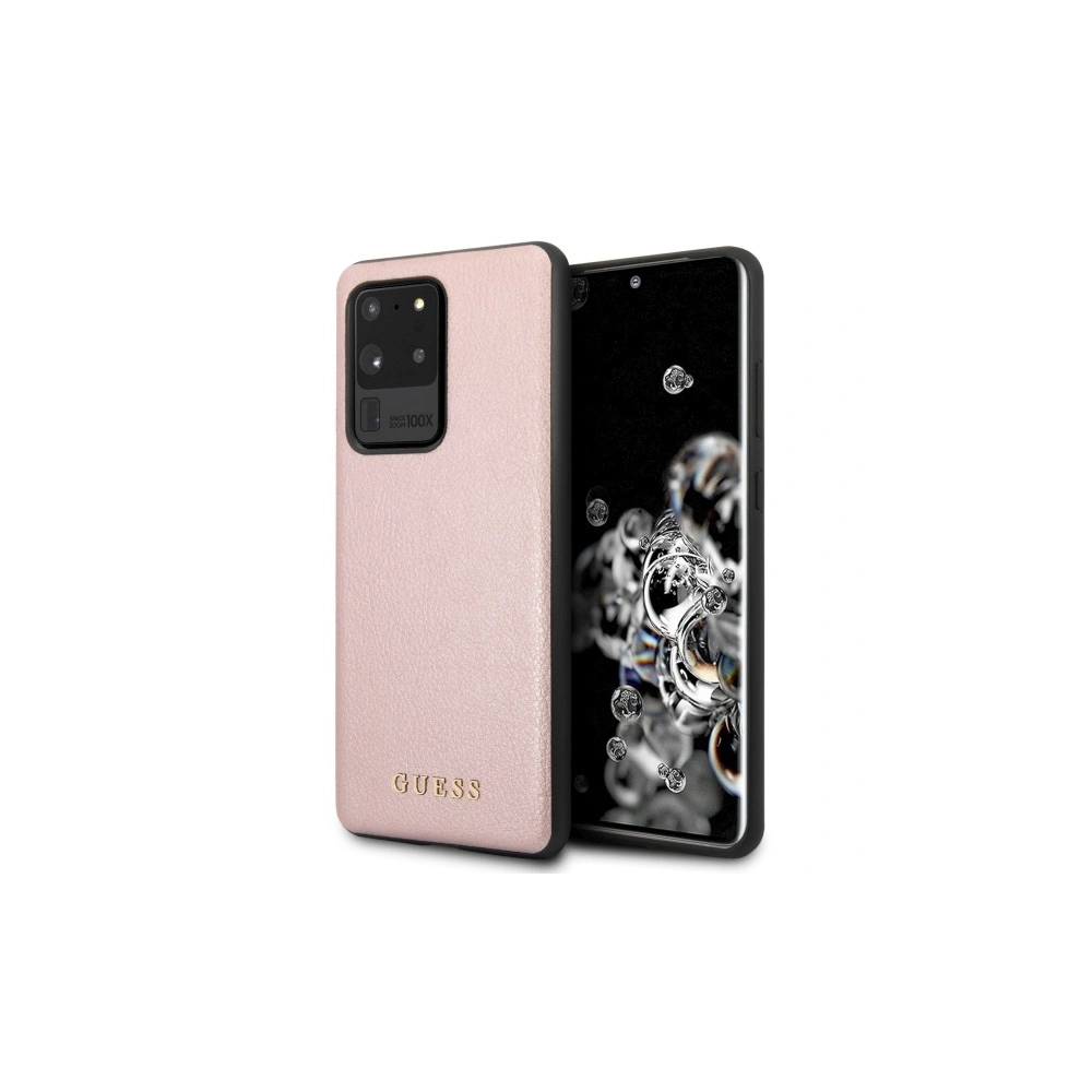 Hurtownia GSM - Etui Guess GUHCS69IGLRG Samsung Galaxy S20 Ultra G988 roz-pink/rose gold hard case Iridescent - GUE497RS - {ean13} - Hurt