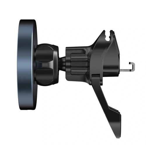 Uchwyt samochodowy do kratki z ładowarką 15W + 2x blaszki magnetyczne Tech-Protect MM15W-V5 Magnetic MagSafe Stable Vent Car Mount Wireless Charger 15W Black