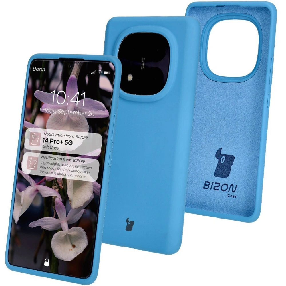 Hurtownia GSM - Bizon Soft Case Xiaomi Redmi Note 14 Pro+ Plus 5G kék - BIZ8589 - {ean13} - Hurt