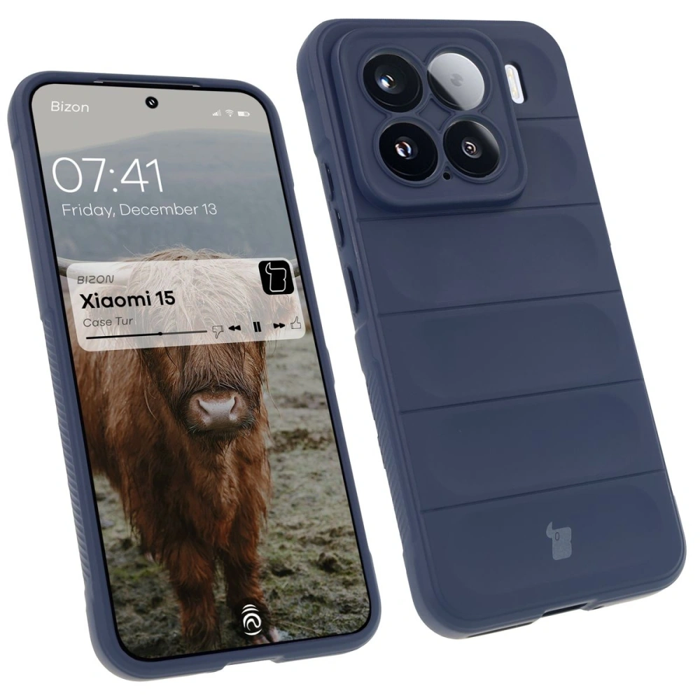 Wholesale Bizon Case Tur Xiaomi 15 navy blue - BIZ8590 - {ean13} - Hurt