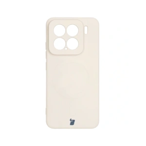 Hurtownia GSM - Bizon Case Silicone Magnetic Sq Xiaomi 15 bej - BIZ8591 - {ean13} - Hurt